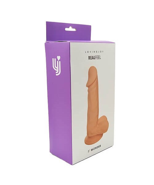 Loving Joy Real Feel 8 Inch Wonder Suction Cup Dildo — image 9 of 25