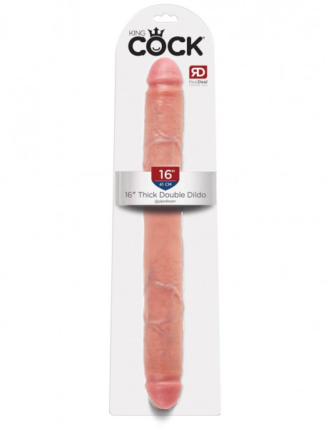 King Cock 16 Inch Thick Double Dildo