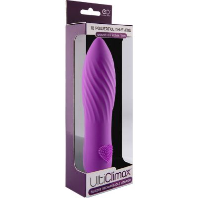 Silicone Rechargeable Vibrator Heart
