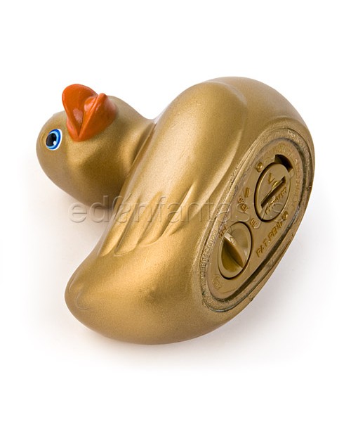 Holiday ball gold duckie