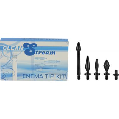 Enema Tip Set Black