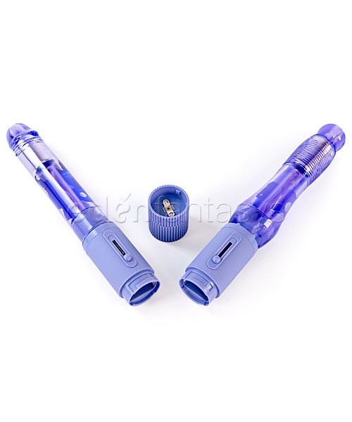 Playgirl vibrating double dong