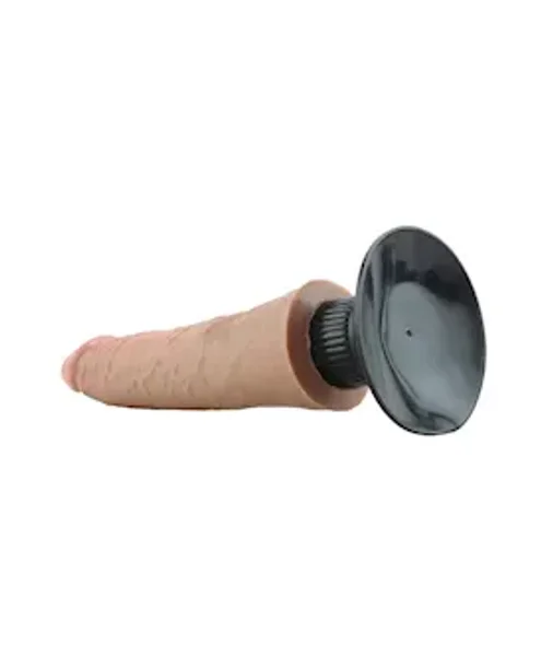 King Cock 7 Inch Vibrating Dildo - Tan - 7 Inch — image 17 of 21