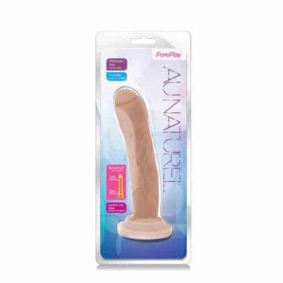 Realistic 7 Inch Dual Density Dildo with Suction Base