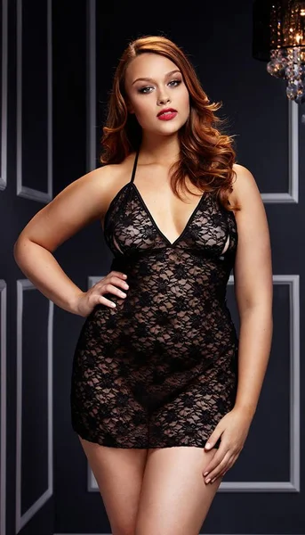 Flirty Cut Out Lace-Up Babydoll — image 12 of 13