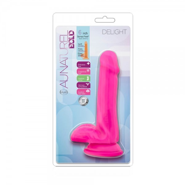 Au Naturel Bold Delight 6 Inch Dildo