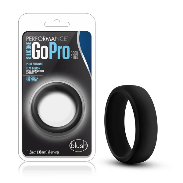 Performance Silicone Go Pro Cock Ring Black — image 22 of 24