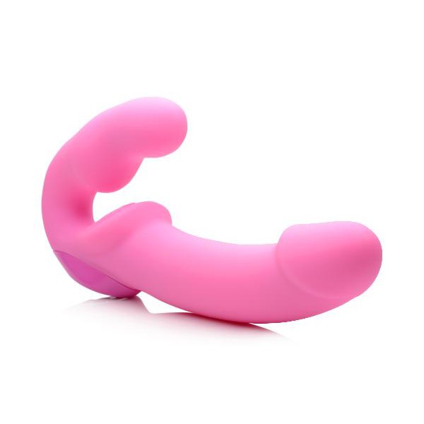 Urge Strapless Strap On With Remote Pink