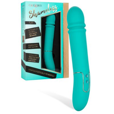 California Exotic Shameless Flirt Thrusting 10 Silicone Vibrator