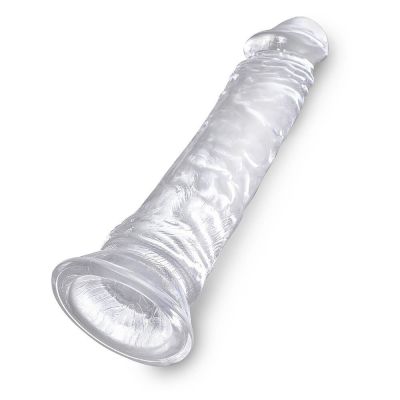 King Cock Clear 8 Inch Dildo