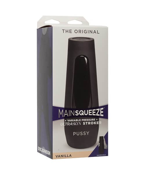Doc Johnson Main Squeeze The Original Pussy-Vanilla — image 4 of 5