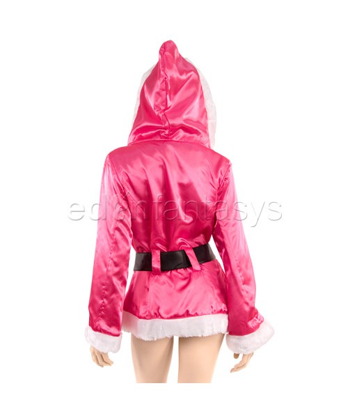 Satin Miss Santa