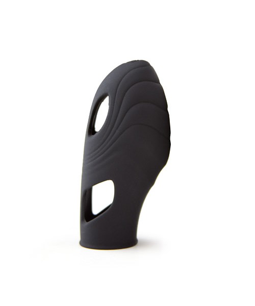 Vibrating finger sleeve