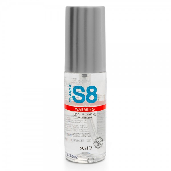 S8 Warming Water Based Lube 50ml