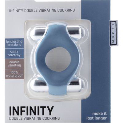 Infinity Double Vibrating Cockring