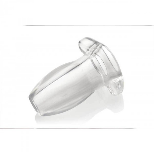 Gape Glory Clear Hollow Butt Plug | 3.9 Inch Tunnel Probe by Master Series