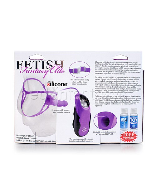 Fetish Fantasy Elite vibrating 7" strap-on