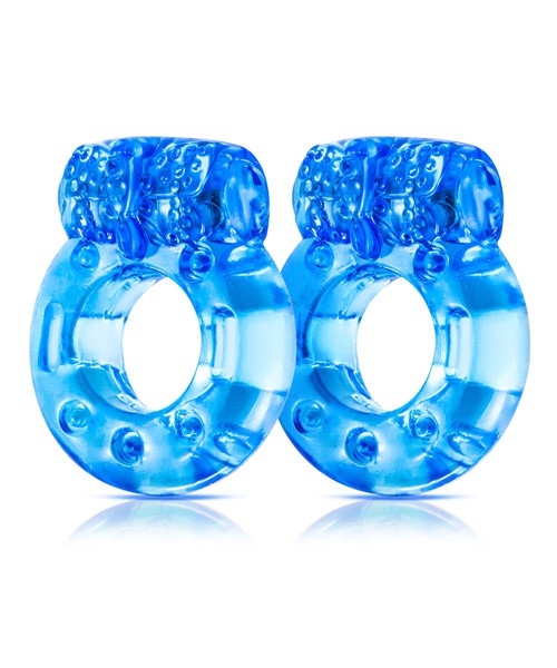 Stay Hard disposable vibrating cock ring set of 2