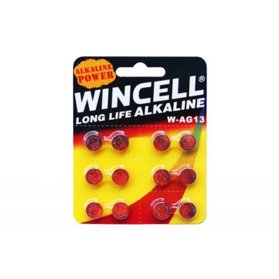 Wincell Long Life Alkaline AG13 12pkt