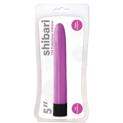 Shibari 10X Pulsations Vibrator 5in Pink