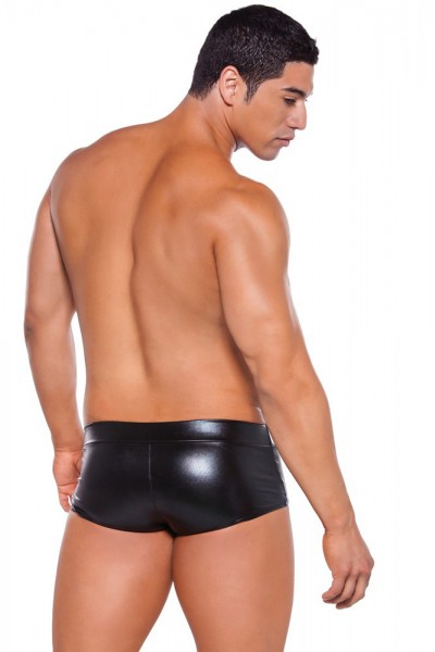 Allure Zeus Fetishwear Wet Look Boxer Shorts