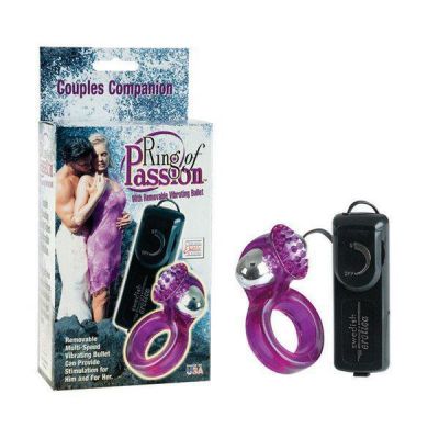 Rings of Passion with Removable Vibrating Bullet