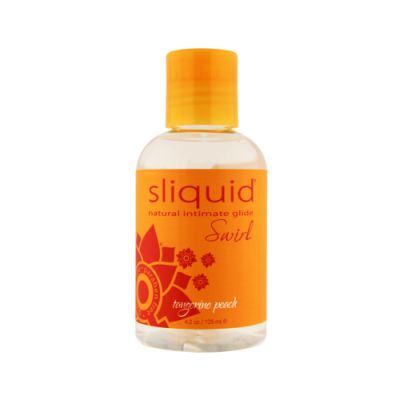 Sliquid Naturals Swirl Flavoured Lubricants Tangerine Peach
