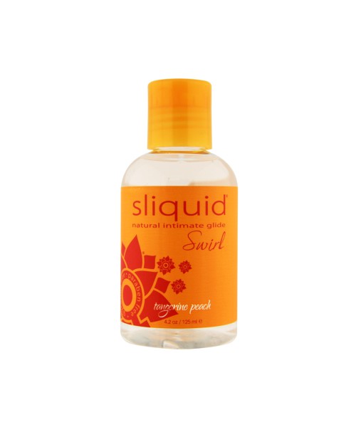 Sliquid Naturals Swirl Flavoured Lubricants-Tangerine Peach
