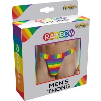 Rainbow Men s Thong