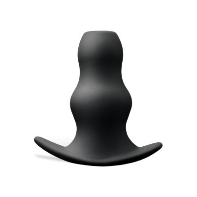 nsnovelties 3 Hollow Rippled Silicone Butt Plug