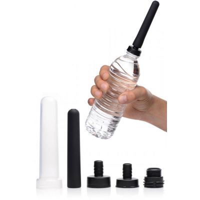 CleanStream Travel Enema Water Bottle Adapter Set 5 Pce