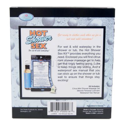 Hot shower sex kit