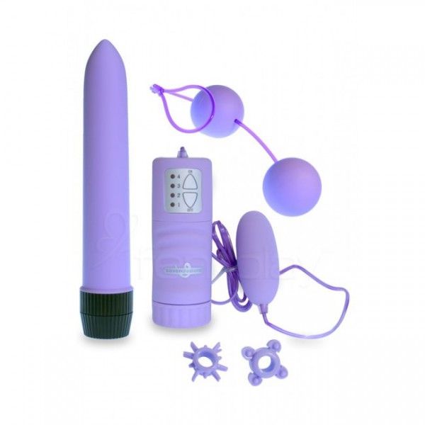 Silky Finish Couples Kit - Purple