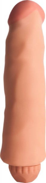 Flexible Vibrating Dong 7.5" (Flesh)