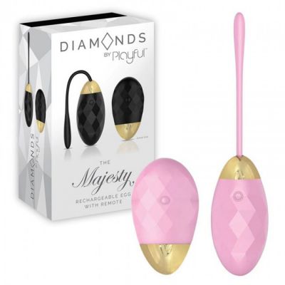 Diamonds The Majesty Rechargeable Egg with Remote Control