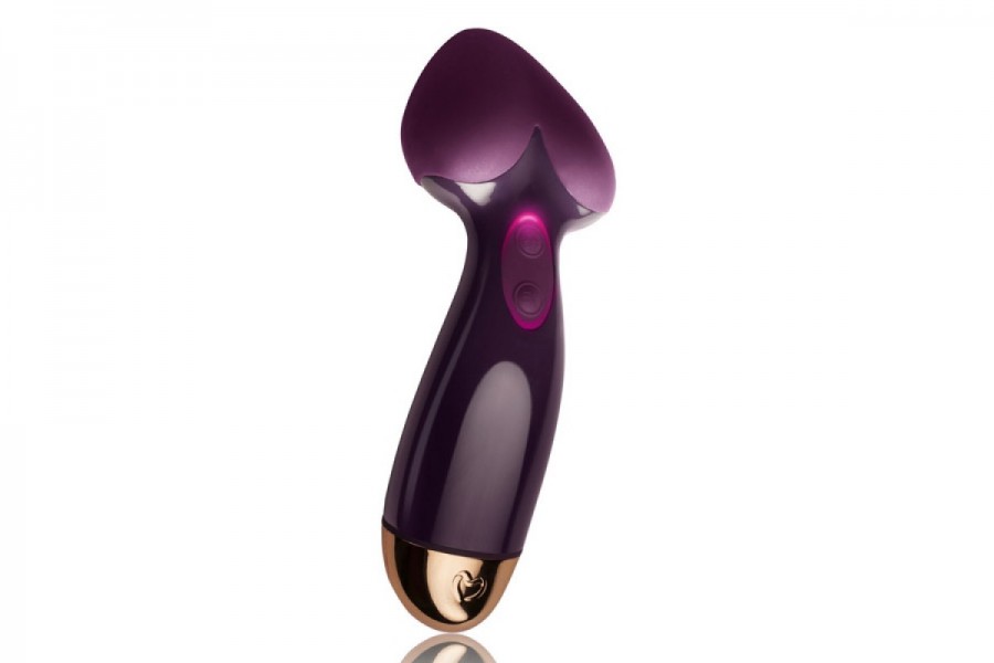 Rocks Off Purple Heart Massager
