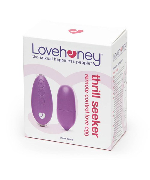 Purple vibrating egg