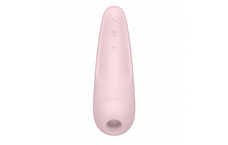 Satisfyer Curvy 2 Plus Air Pulse Silicone Clitoral Stimulator With Vibration & App