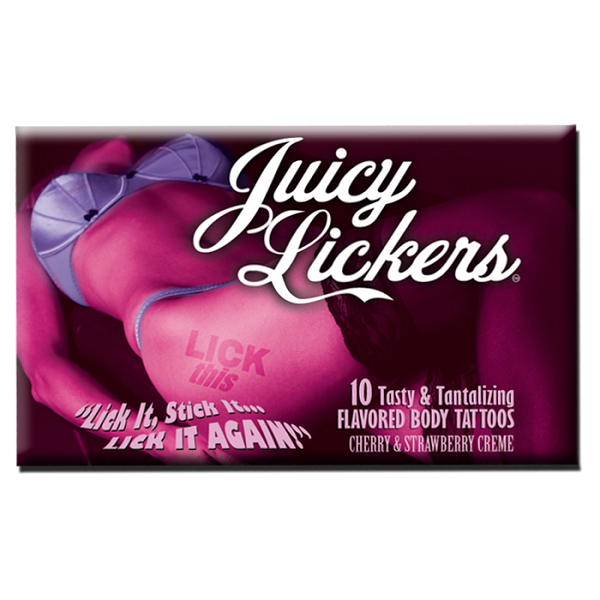 Juicy Lickers Flavored Body Tattoos
