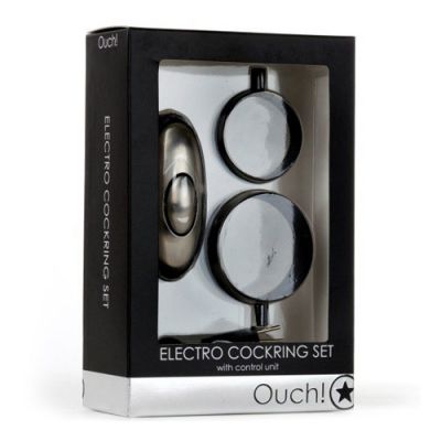 Ouch electro cock ring set