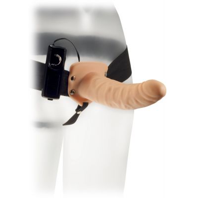 The Extender Plus Vibrating Hollow Strap On Set