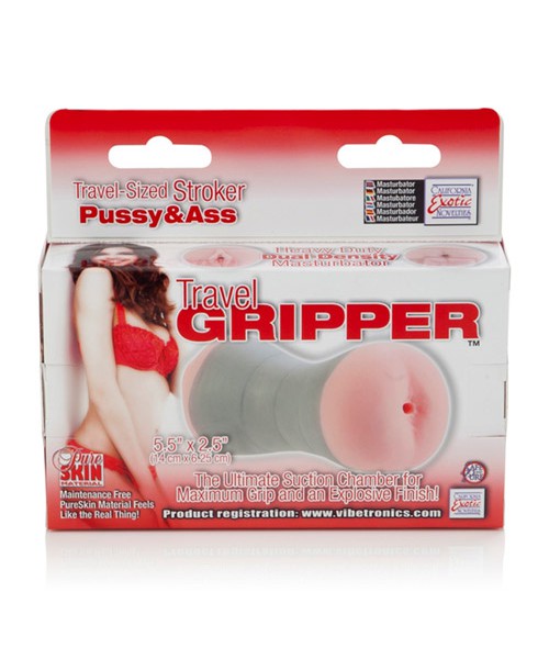 Travel gripper pussy and ass