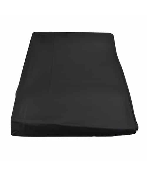 Bound to Please PVC Bed Sheet One Size Black
