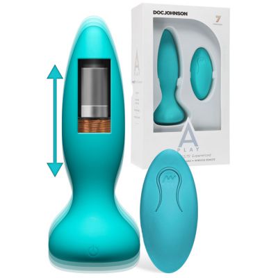 Doc Johnson A Play Experienced 5 75 Thrusting Butt Plug With Remote