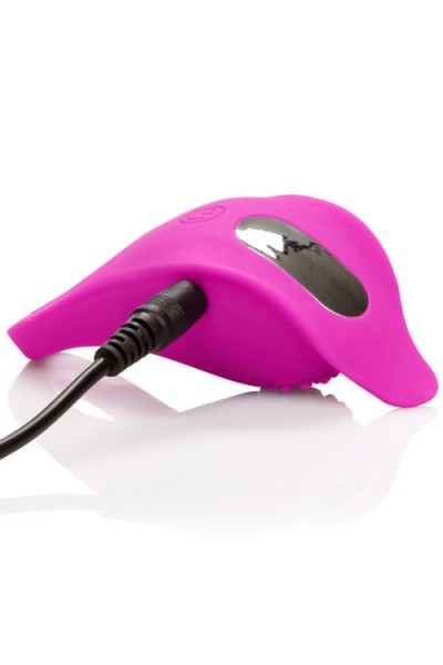 California Exotic USB-Rechargeable Vibrating Textured Silicone Couples Cock Ring