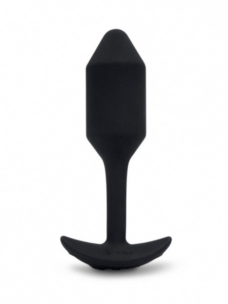 bVibe Vibrating Snug Plug Medium- Weighted Butt Plugs