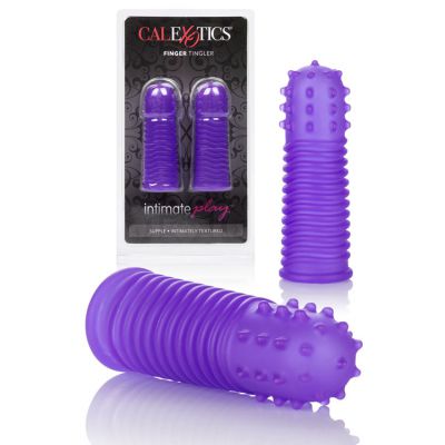 California Exotic 3 25 Textured Finger Sleeves 2 Pack