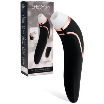 Inmi 7 Clitoral Suction Stimulator with Insertable Vibrating Handle
