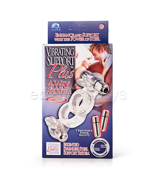 Vibrating support plus 4-way arouser — image 4 of 4