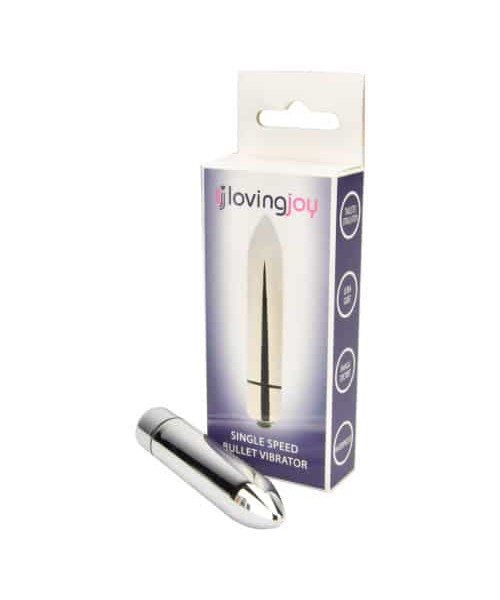 Loving Joy Single Speed Silver Bullet Vibrator